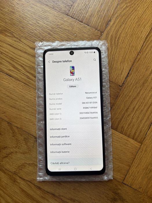 Samsung Galaxy A51 de 128 Gb Dual Black