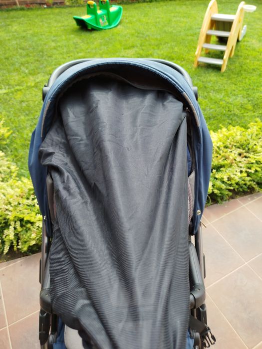 Бебешка количка Baby Design Husky 2 в 1 - Navy