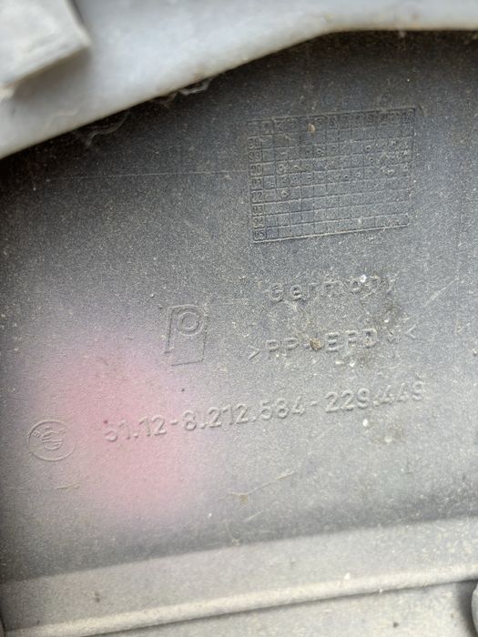 Задна броня BMW e46 комби фейс