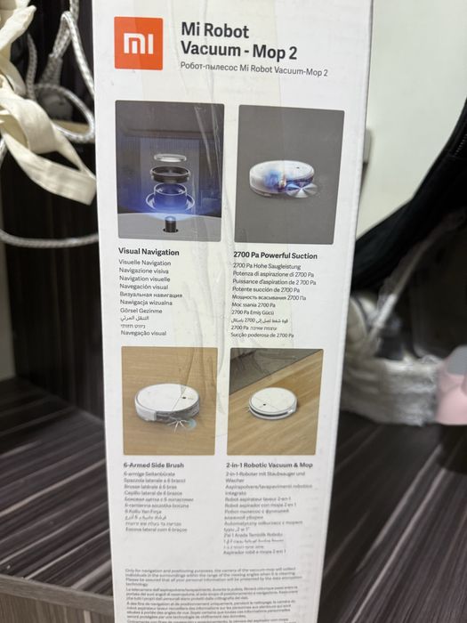 Робот пылесос xiaomi Vacuum Mop2