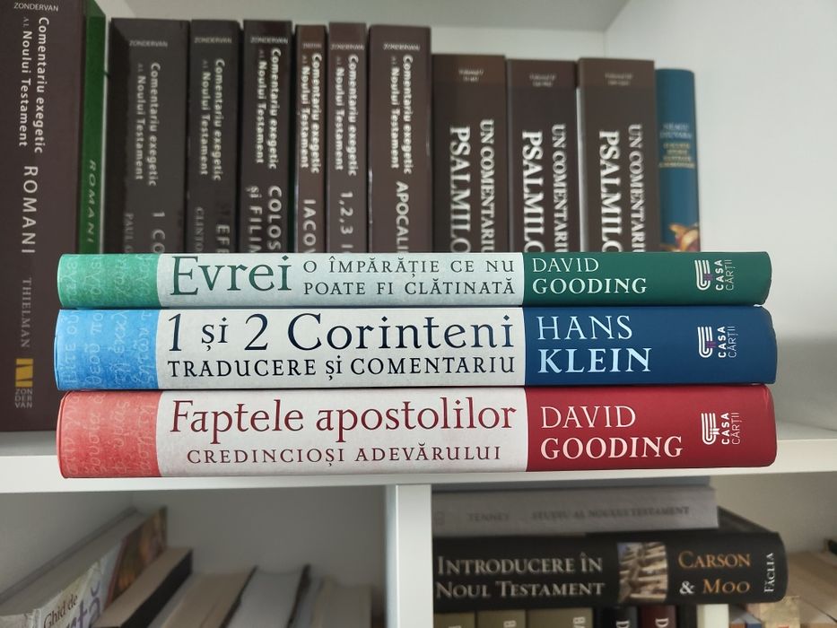 Set comentarii Casa Cărții: Faptele apostolilor, 1,2 Corinteni și Evrei