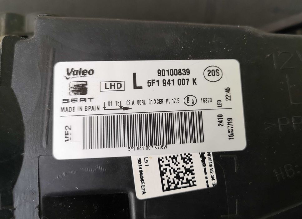 Оригинален фар Сеат Леон  Seat Leon Full Led