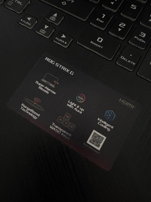 ASUS ROG Strix G G731GT 17.3” | i7-9750H | 16GB RAM | GTX 1650 4GB | SSD 512GB