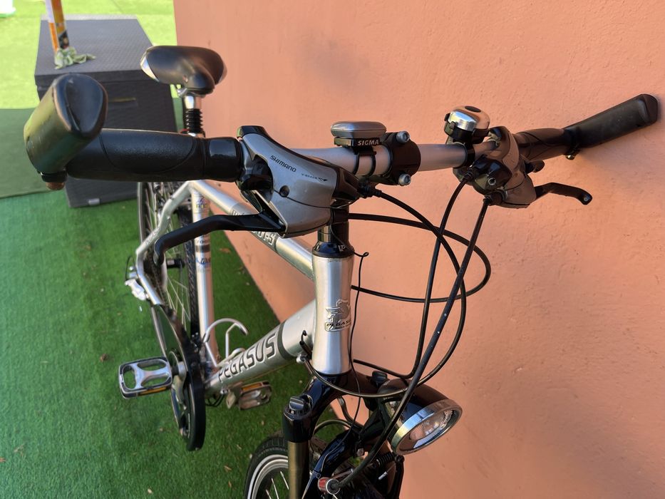 Като Нов Алуминиев Велосипед PEGASUS 28цола 8х3 Внос Германия