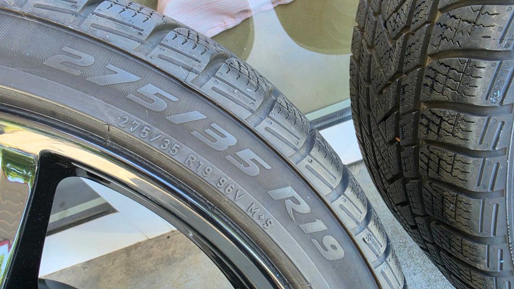 Оригинални джанти с гуми 19" за Nissan 370z