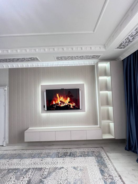 Тв зона зерколо прихожая