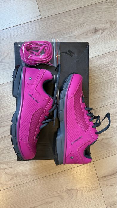 Дамски Specialized  MTB обувки 37 SPD женски детски розови колоездене