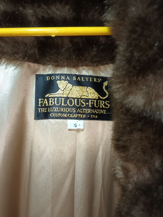 Haină blană lungă mărimea S,calitate deosebita