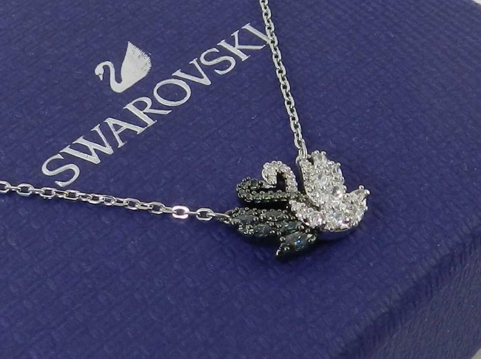 Lănțișor Swarovski Swan / Lebădă - nou, in cutie