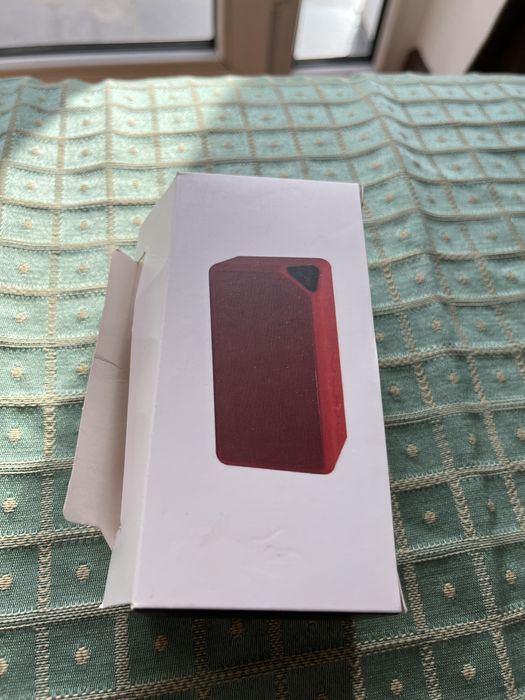 Bluetooth колонка CUBOID красный