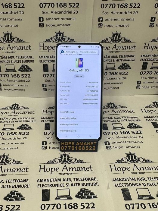 HOPE AMANET P1/ Samsung A54 128 GB 8 GB RAM #39634