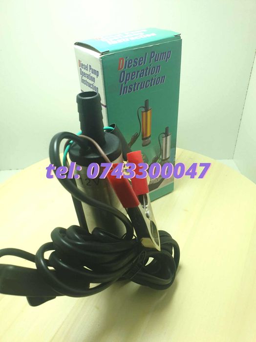 Pompa Submersibila Motorina 12v