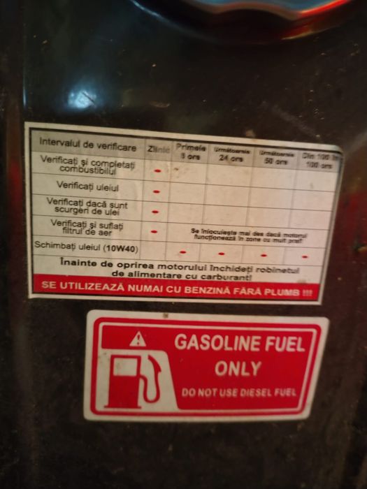 Generator Teksan TJ5500ME 5800W pe benzina, nou, 0 ore functionare