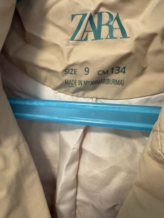 4 бр Zara Яке за есен ,бомпер ,дъждобран и палто зара 8-9 г 9-10 г