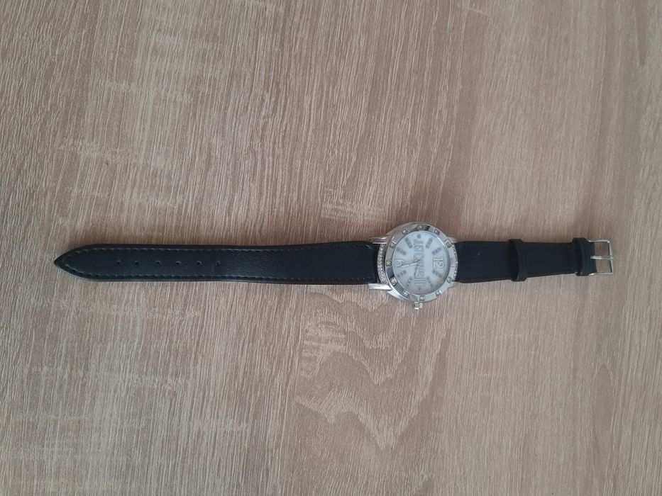 Ceas Damă Just Cavalli Original – Model Fashion cu Cristale – Inox