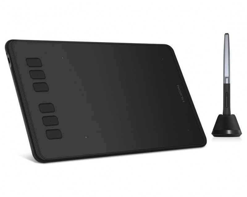 }Графический планшет Huion H640P USB Black