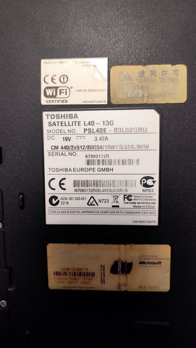 Ноутбук Toshiba Satellite