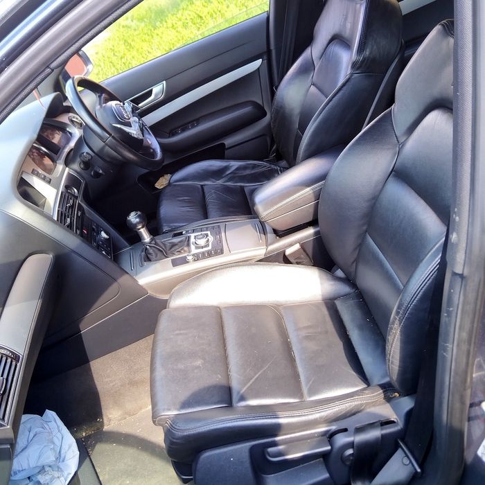 Interior PIELE scaune si bancheta S-LINE Audi A6 C6 Sedan( incalzite )