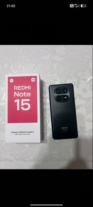 Чисто нов.Xiomi Redmi Note 15