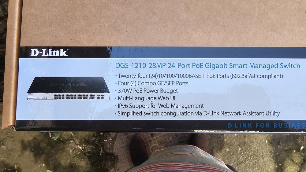 Switch D-Link 24p DGS 1210 28MP