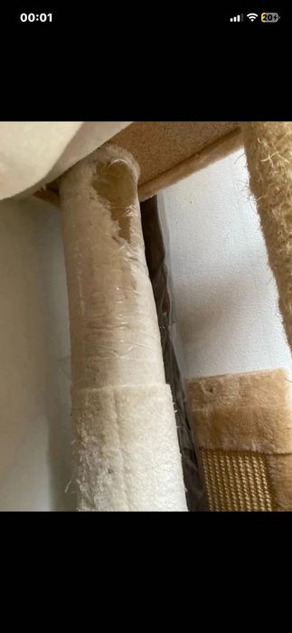 Ansamblu joacă imens pisici 5 nivele • Scratcher + culcușuri • Demontabil • Stare bună pe colt