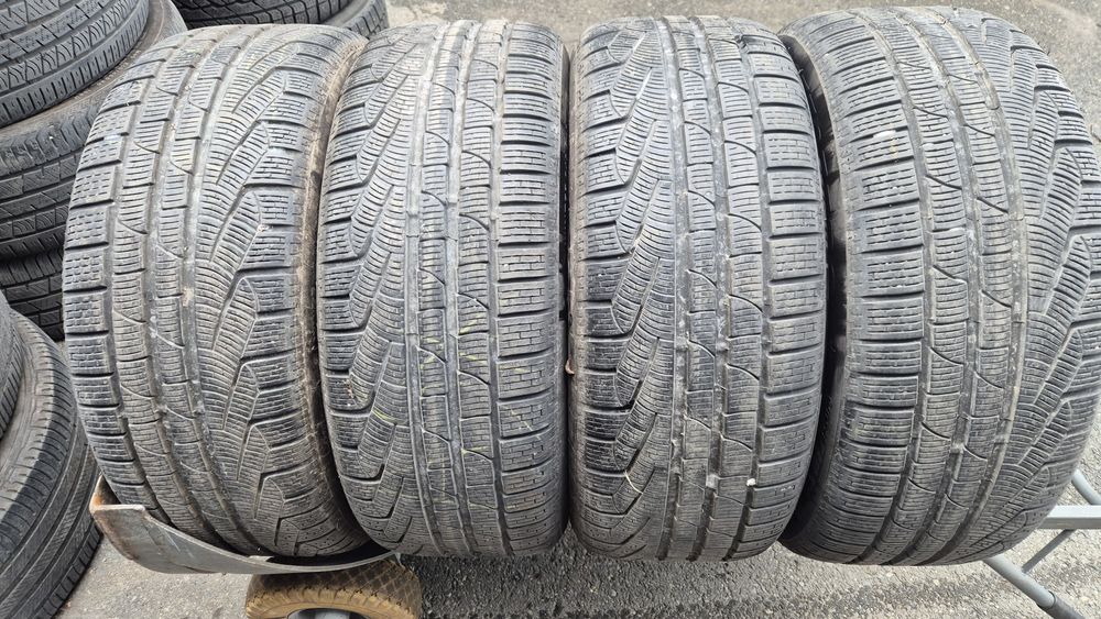 245 45 18 4бр зимни гуми пирели дот 14 6мм граифер без лепенки ипукнат