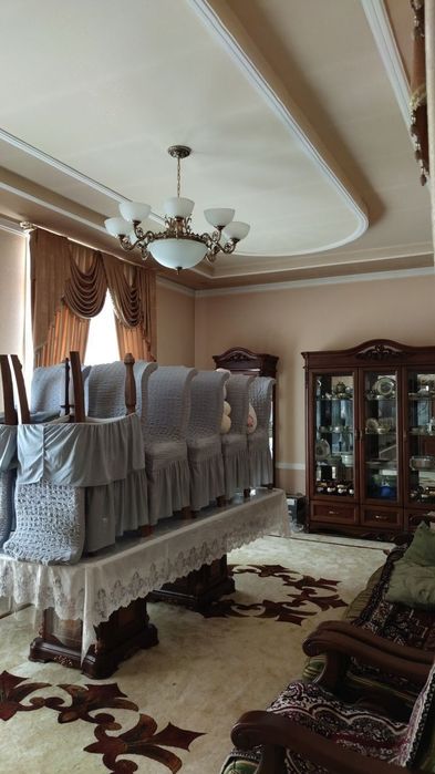 Продаётся 2-х уровневый 6.45соток Янги Икбол Академ махаля Сампи Бўзсу