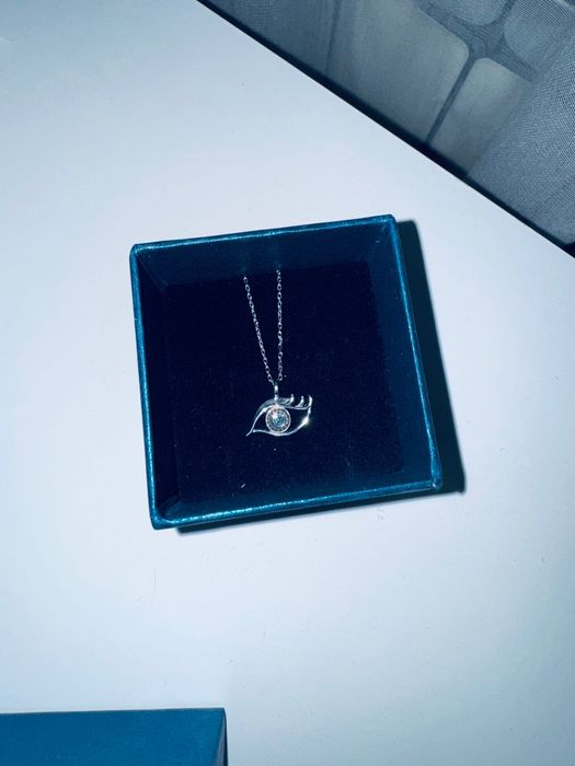 Сребърно колие “Синьо око” от Blue Diamond