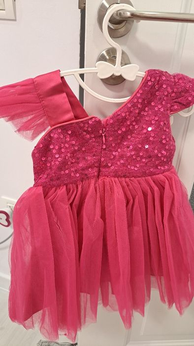 Rochie bebe fuchsia