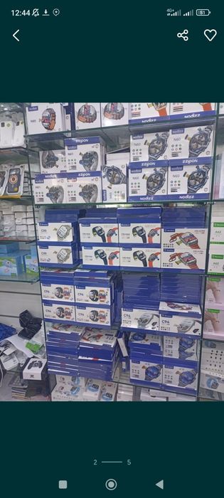 Smart Watch simkartali Android bizda har hilli bor