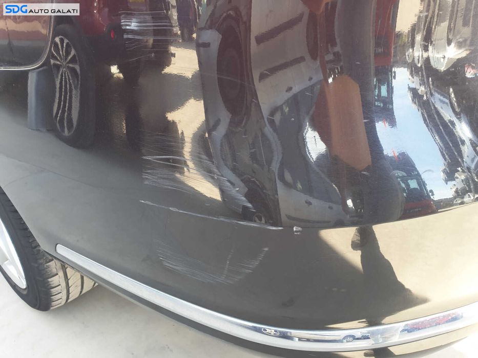Bara Spoiler Spate FARA Locas Senzori Parcare cu Defecte Model cu Bandou Cromat Volkswagen Passat B7 Break Combi 2010 - 2015 Culoare LC9X [K2097]