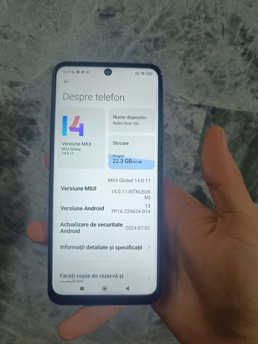 Xiaomi Redmi Note10s 64Gb 6+3Ram