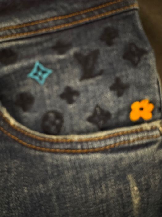 Намаление:Louis Vuitton-Чисто нови оригинални мъжки дънки М размер