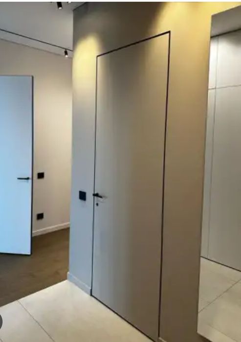 Дверь скрытого монтажа из мдф