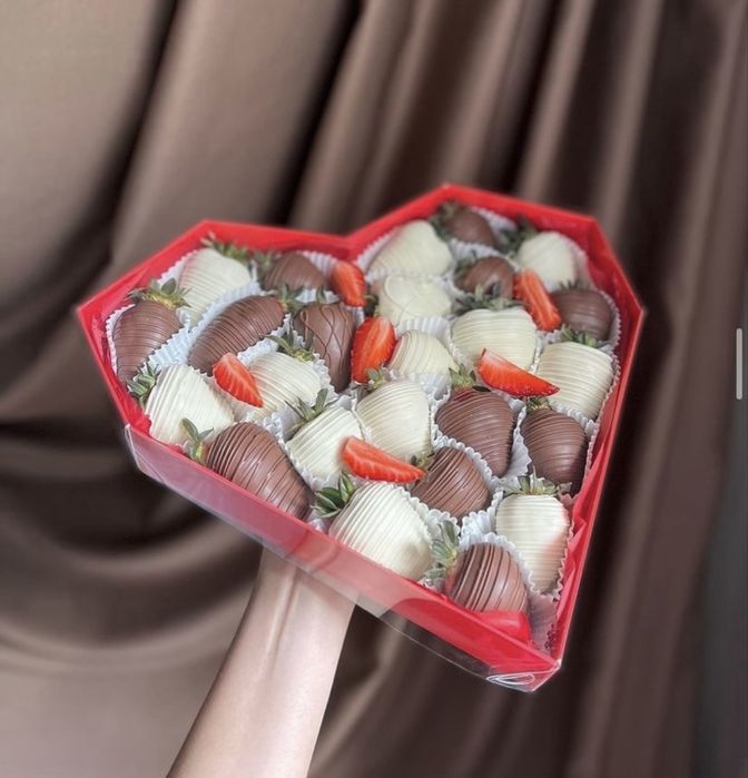 Клубника в шоколаде боксы