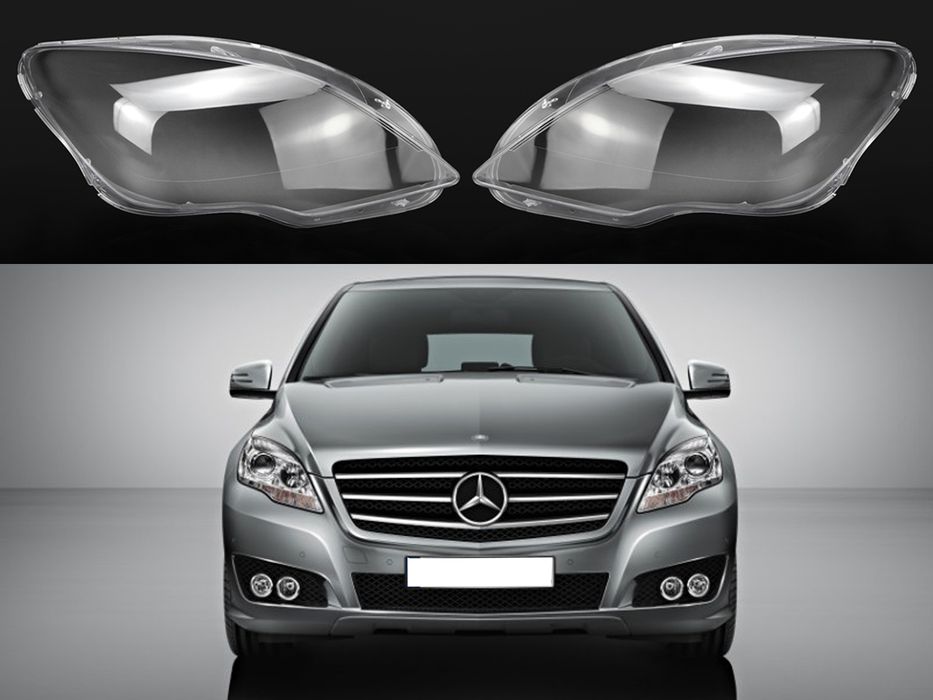 Стъкла за фарове на Mercedes R-Class W251 Facelift