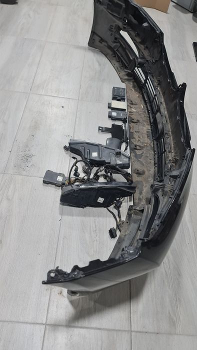 Bara fata completa grile ornament radar distronic cablaj BMW 7 G11 g12