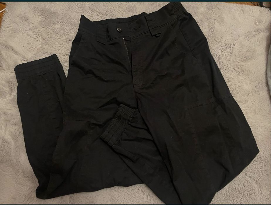 Pantaloni Cargo Pull&Bear negri