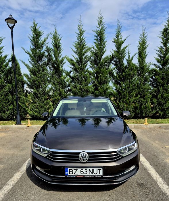Passat B8 Highline , full led , piele crem , km reali - preț fix