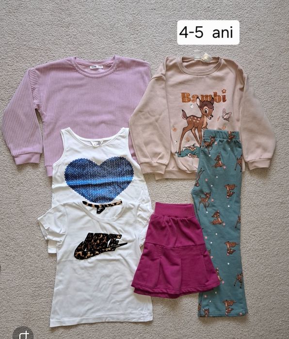 Vând lot hainute fetita 4-5 ani
