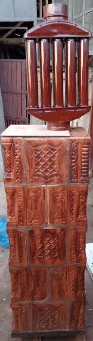 Sobă pe lemne mobilă, ușor de mutat, perfectă pentru casă sau terasă