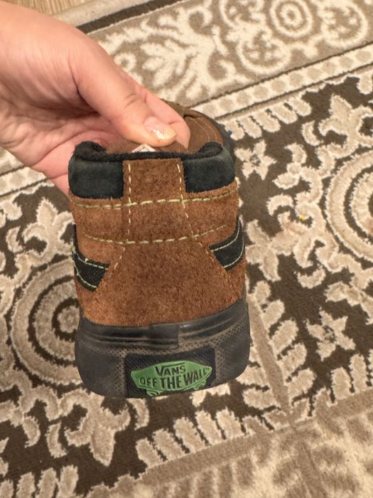 Ботинки Vans кеды осенние