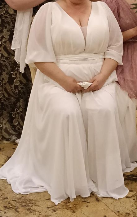Rochie de mireara SH marime mare ajustabila