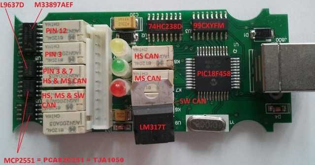 Tester Diagnoza Auto Dedicat OPEL OP-COM Soft 2021 PIC Original