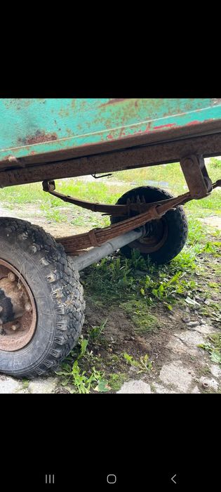 Прицеп легковой в нормальном состоянии