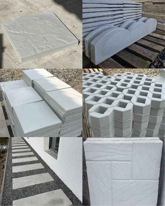 Capace de gard de 2 metri si palarii / spalieri / dale / pasi japonezi/ tuburi de beton/ oale de fantana