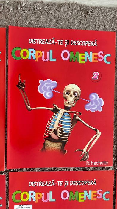 Lot Reviste „Distrează-te și descoperă Corpul Omenesc” Editura: Hachette