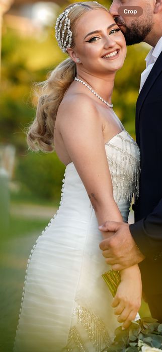 Rochie cununie, făcută la Atelier DiQueen Craiova! Se potrivește XS/S