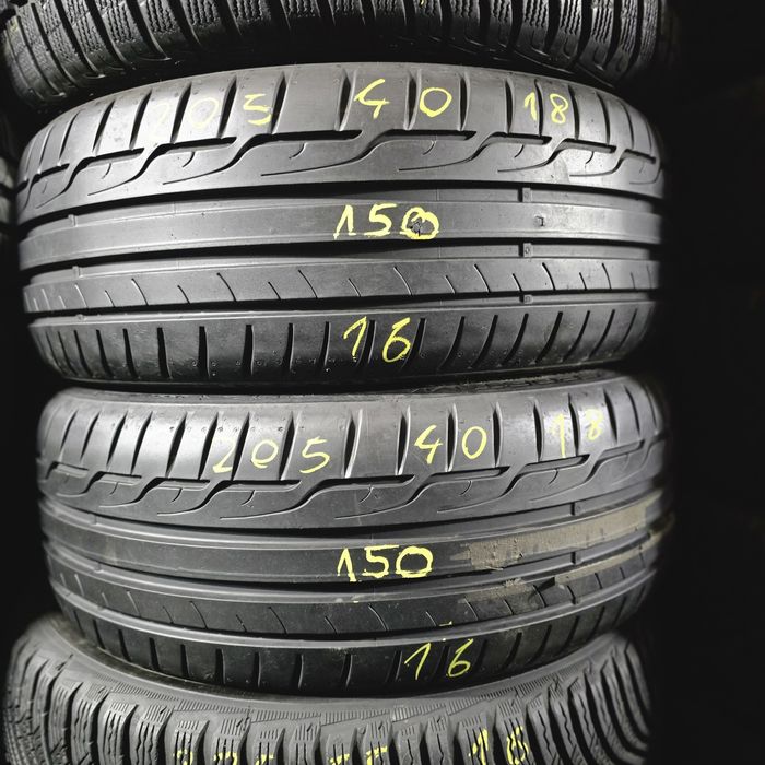 2x 205/40/18 VARA DUNLOP Stare excelentă