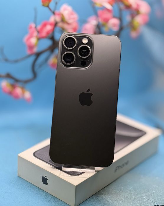 Apple iPhone 15 Pro Max, 1TB, 5G, Black Titanium